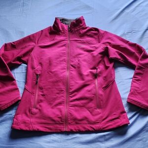 PATAGONIA WOMEN'S GUIDE JACKET SOFTSHELL FLEECE-LINED JACKET PINK SIZE XLARGE